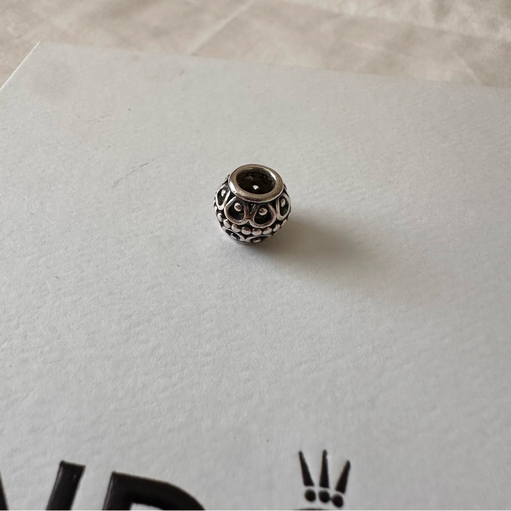 Pandora Cloud Silver Lining Charm - image 2